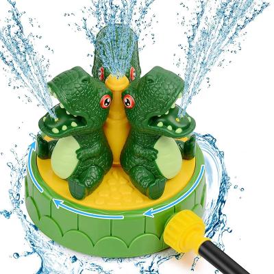 China Water Spray Sprinkler Guyi Sprinkler Fun Summer Garden Animal Water Spray Sprinkler Outdoor Splash Play Dinosaur Sprinkler Toys For Adults Kids for sale