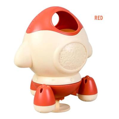 China Water Spraying Tool Rotating rocket bathroom play water spray bath toy for baby for sale