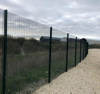 China South Africa Easily Assembled Anti Climb Clearview Fencing Clear View Barrier Panel Price Per Meter for sale