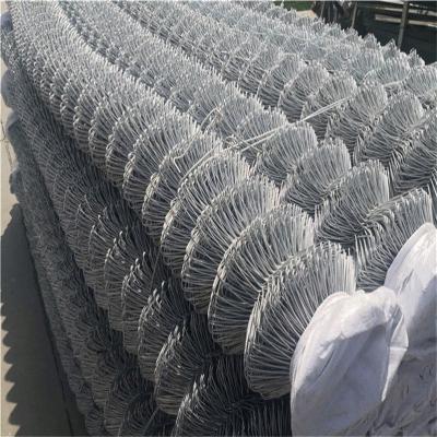 China Top Selling China Factory Chain Fence Easily Assembled Top Rail 12 Gauge Chain Link Fence for sale