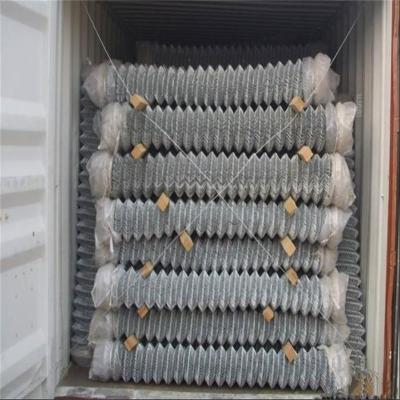 China Easily Assembled Heavy Duty Welded Wire Mesh Galvanized Chain Link Wire Fence for sale