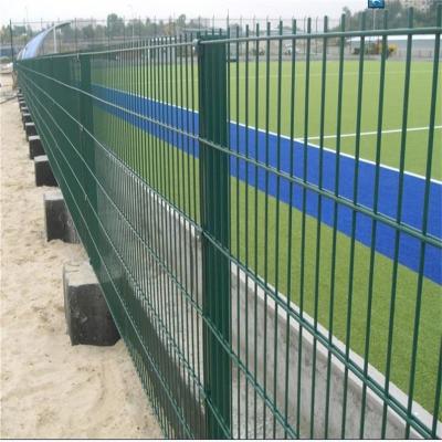 China Easily Assembled Garden Protection Galvanized Iron 656 Double Wire Mesh Panel for sale