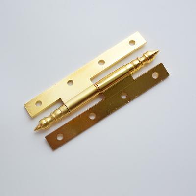 China Popular Modern Plat 5.5 Inch Take-Off Brass Door Hinge With Crown Head for sale