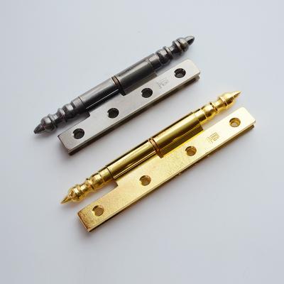 China Modern Hardware Accessory 5.5 Inch Crown Head Takeoff Brass Door Hinge for sale