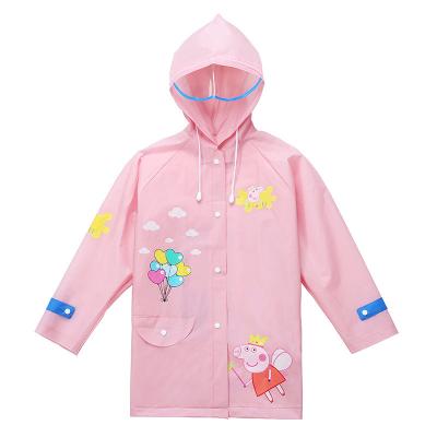 China High Quality Comfortable Cartoon Eco-friendly Wholesaler Wholesaler TPU Furniture Waterproof Home Kids Raincoat for sale