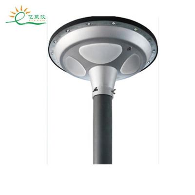 China 2019 Hot Selling Garden UFO Shape Integrated 15W LED Solar Street Light All In One Solar Garden Light for sale