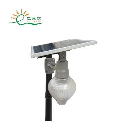 China Integrated solar garden light with AAA lifepo4 batteries for sale