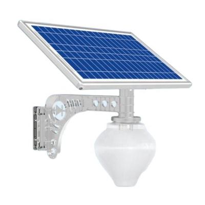 China Garden 10W Peach Style Solar Led Garden Light With Different Special Aluminum Bracket for sale