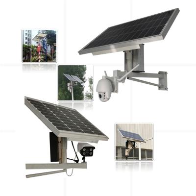 China Built-in Siren 24 Hours Recording Wireless 1080P CCTV Solar Powered IP Camera With 3G/4G Sim Card for sale