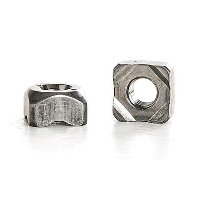 China Heavy Industry High Strength Screw Stainless Steel Square Weld Nuts SS Titanium Custom Square Metal Nut for sale