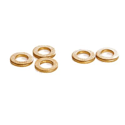 China Oil Seals Plain / Pickling Yellowish Brass Copper Flat Washer GB / DIN Washers for sale