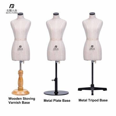 China Can Be Beifuform Pinable Mini Mannequin French 459 Size 1/2 1/3 1/4 Scale Dress Form For Tailor Dummy for sale