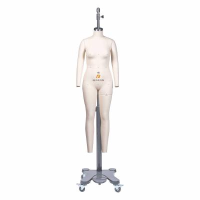 China Can Be Beifuform Full Body Pinable Female Mannequin EU Size 40 Straight Dress Form For Tailor Sewing Mannequin for sale