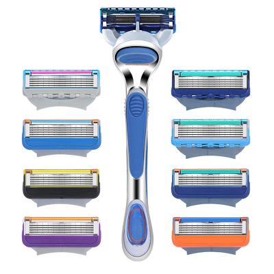 China Daily Shaving Blades No 5 Blades Disposable Razor Blade For Men Shaving Factory Price Replacement Cartridge For Men Personal Care for sale