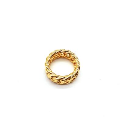 China CLASSIC Hot Sale Ladies Circle Shape Jewelry Rings Accessories Gold Rings For Daily Life for sale