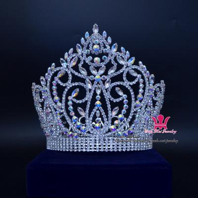 China Gorgeous Shiny Tiara Miss Beauty Queen Princess Hairwear Pageant Accessories 02164 Great For Party Pageant Event Crowns for sale