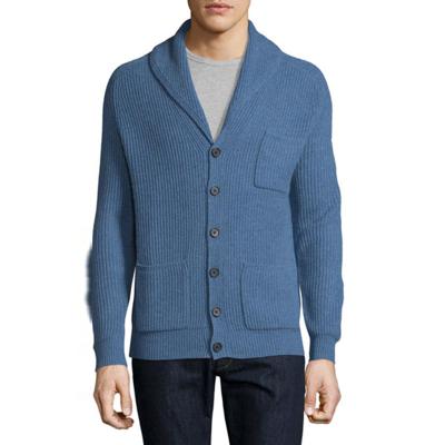 China Anti-wrinkle design classic slim fit sweater cardigan sweater blazer for sale