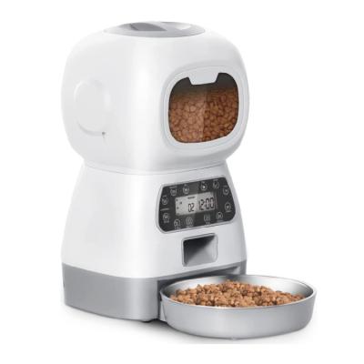 China Amazon Automatic Best Selling Smart Automatic Feeder Dog Cat Food Timer Pet Feeder Wholesale for sale