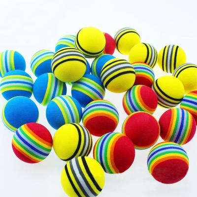 China Competition 2022 Most Popular Best Quality EVA Foam Tournament Golf Ball Colorful for sale