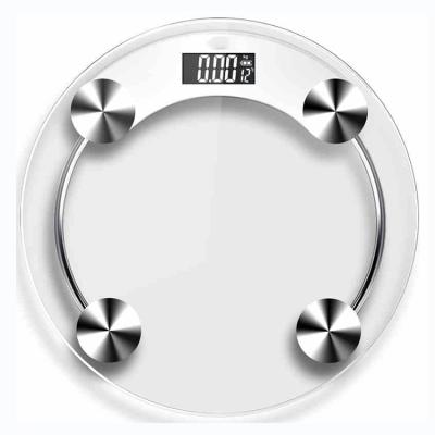 China With Lid 2021 Hot Sale Digital Health 180kg Digital Bathroom Manufacturer Round Body Scales for sale