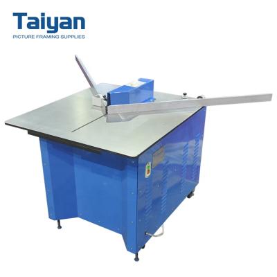 China New design TS-J03 810 modern simple flat--moving cutting machine 45 degree seamless picture frame cutting machine for sale