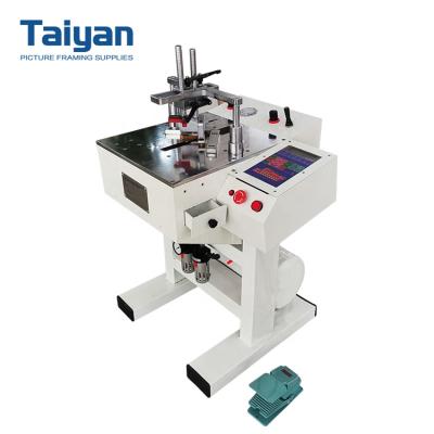 China Trusses TS-J37 850 style automatic joining picture frame machine frame underpinner two spare arms for sale