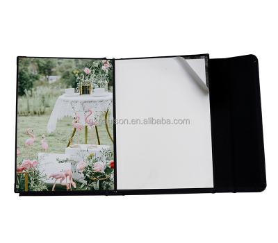 China Paper peel and stick with paste edge and corner photo pages for sale