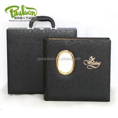 China Matted PU albums with suitcase for sale