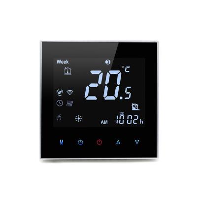 China 2020 New Touch Screen Central Heat Hotel Room Thermostat HTW-WF02 for sale