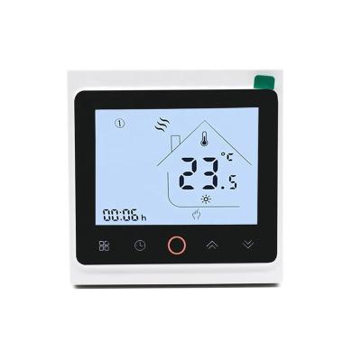 China Modern Hotowell Touch Digital Temperature Controller Heating WiFi Thermostat with Tuya App for sale