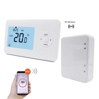 China 2020 best-selling floor heating system smart controller wifi wireless home heating thermostat for floor heating for sale