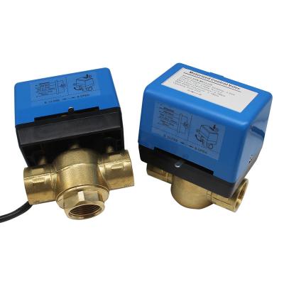 China 24v Valve Trigger 0-10v Modulation Water General Modulation Control Valve for sale