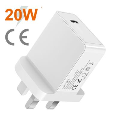 China Mobile Phone Plug 2021 UK Hot Selling UK Adapter Fast Charger for sale