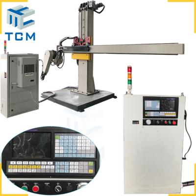 China Stainless Steel Tank Head CNC Polishing Machine Automatic Belt Polishing Sanding Machine for sale