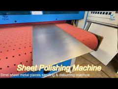 high efficiency metal sheet automatic sanding deburring machine