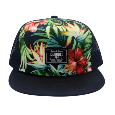 China Custom JOINT Print Trucker Hats 3d Embroidered Logo Snapback Hat Recycled Material Cap Sports Waterproof Hat for sale