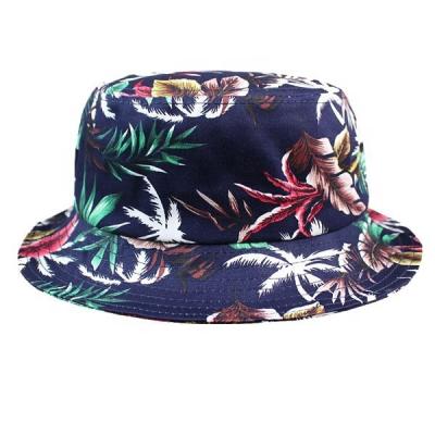 China Wholesale Custom Image Printing Bucket Hat/High Quality Cheap Floral Bucket Hat & Cap /fashion Hawaii Sublimation Bucket Hat for sale