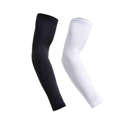 China Breathable Custom Compression Arm Sleeve Sports Black Arm Sleeves Cycling Basketball Protector UV Compression Sleeve Arm for sale