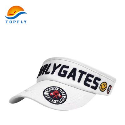 China Factory Character Custom Visor Hats Logo Kids Custom Visor Hats Embroidery Whole Sale Directly for sale