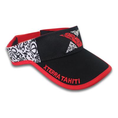 China High quality character printed sun visor can be designed with 3D or flat embroidered logo for unisex sun visor for sale