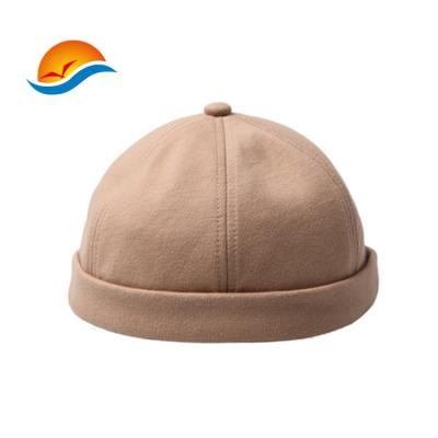 China COMMON Custom Blank Brimless Hats Adjustable Baseball Hats Without Visor for sale