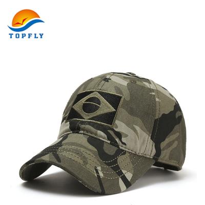 China Wholesale Custom Embroidery Patch Men Hat Hip Hop Factory OEM Service Camouflage Military Hat for sale