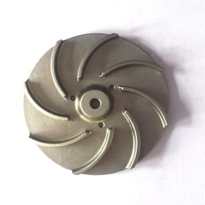 China Lost Wax Investment Casting Turbine Motor Compressor Wheel Motor Parts OEM for sale