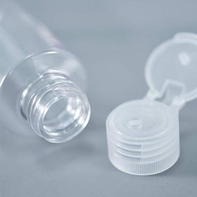 China New 19Mm Pee Flip Top Bottle Cap For RTCO Pilfer Proof Design 24Mm White Or Clear Plastic Bottle Cap For for sale