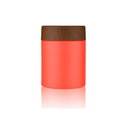 China China Supplier RTCO Pharmaceutical Neon Red Cork Cap Fluorescent Protein Powder Bottle for sale