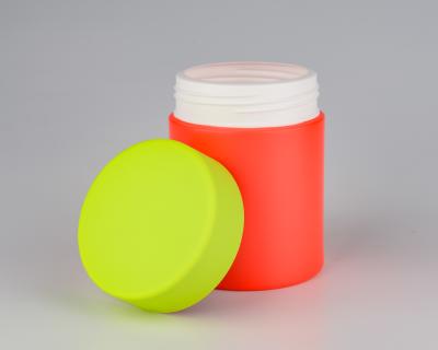 China Hot Sale China Supplier RTCO Pharmaceutical Canister Cork Cap Fluorescent Protein Powder Neon Red Bottle for sale