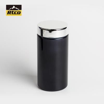 China Medicine Customized Black Color Chrome 16oz Packaging For Nutrition Powder Chrome Hot Selling Bottle for sale