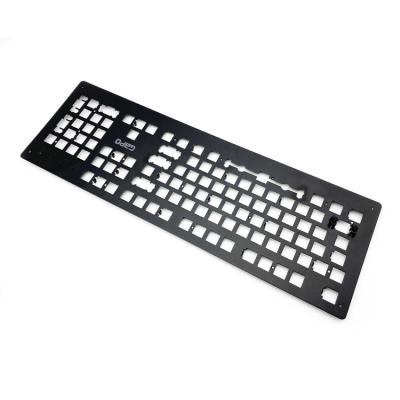 China Industrial equipment anodizing cnc keyboard prototype mechanical aluminum parts, cnc keyboard kits for sale