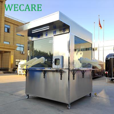 China Safety Isolation WECARE Medical Testing Lab Nucleic Acid Testing Kiosk Sample Cabin Station Room Test Pavilion Booth for sale