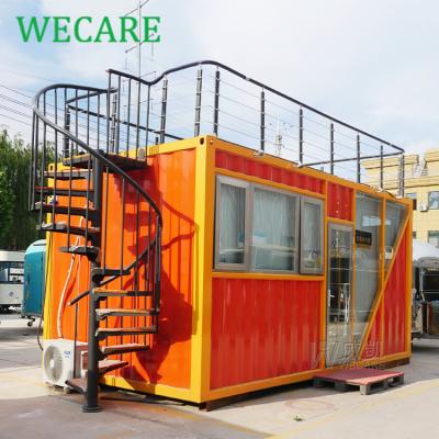 China WECARE Modern Manufactured Homes Prefab House Made Modular House Prefab Container For Offices for sale